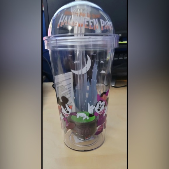 Disney Tumbler With Straw - Mickey's Not So Scary Halloween Party 2019 - Picture 2 of 7
